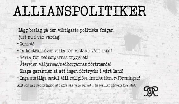 Råd till ALLIANSPOLITIKER efter #DÖ