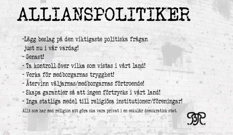 Råd till ALLIANSPOLITIKER efter #DÖ