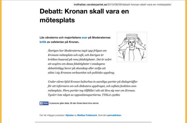 Vänsterpolitik är skadlig