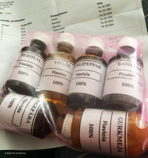 Flaviola - kryddor i olja.