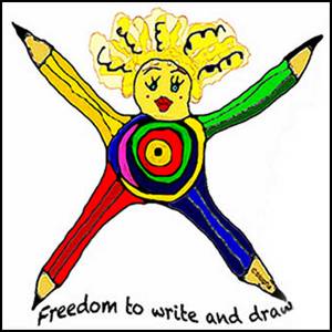 Freedom to Write and Draw by blogfia.