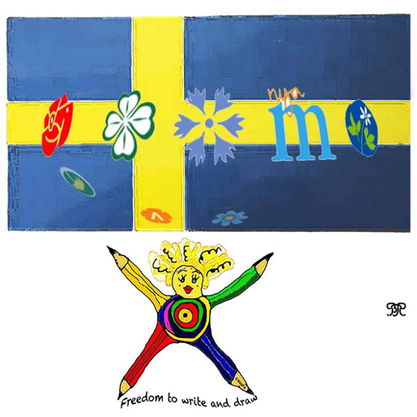 Politikens fram- och baksida.