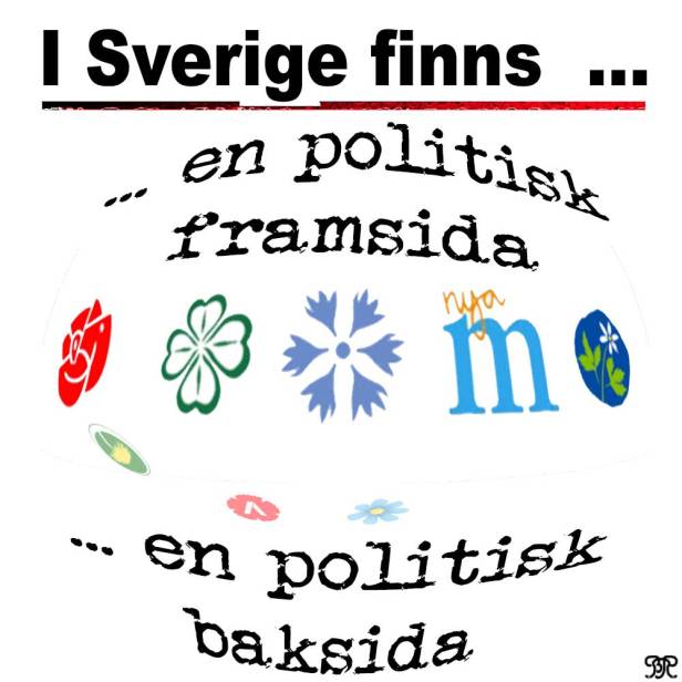 Politikens fram- och baksida.