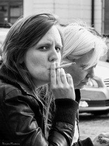 Smoker Street Photo © Birgitta Rudenius